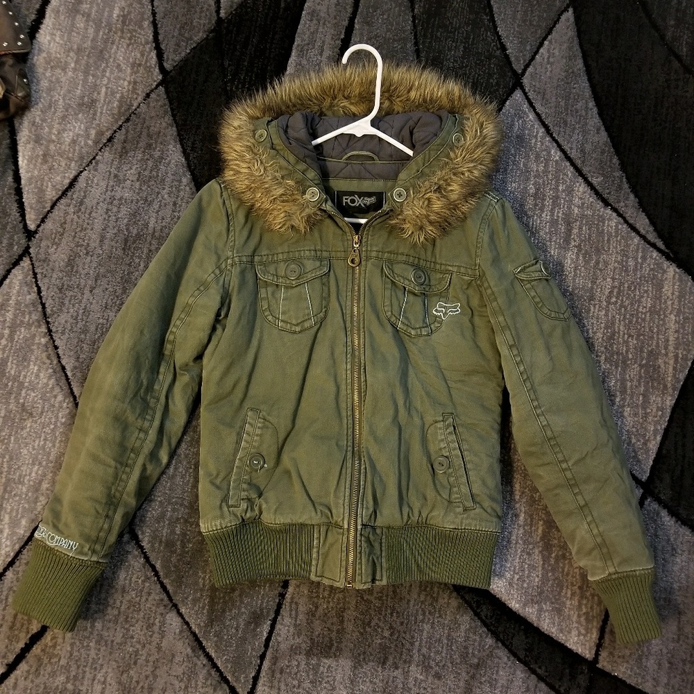 Fox Riders Company Green Jacket